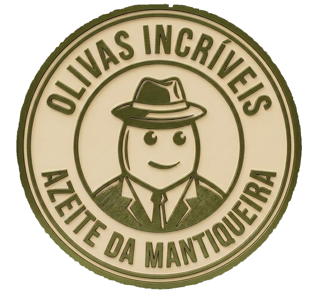 Selo Mascote Olivas Incríveis